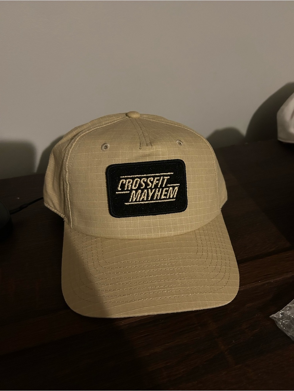 CrossFit Mayhem Tan Khaki Hat